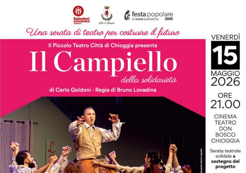 15 maggio serata di teatro solidale a Chioggia con “Il Campiello”